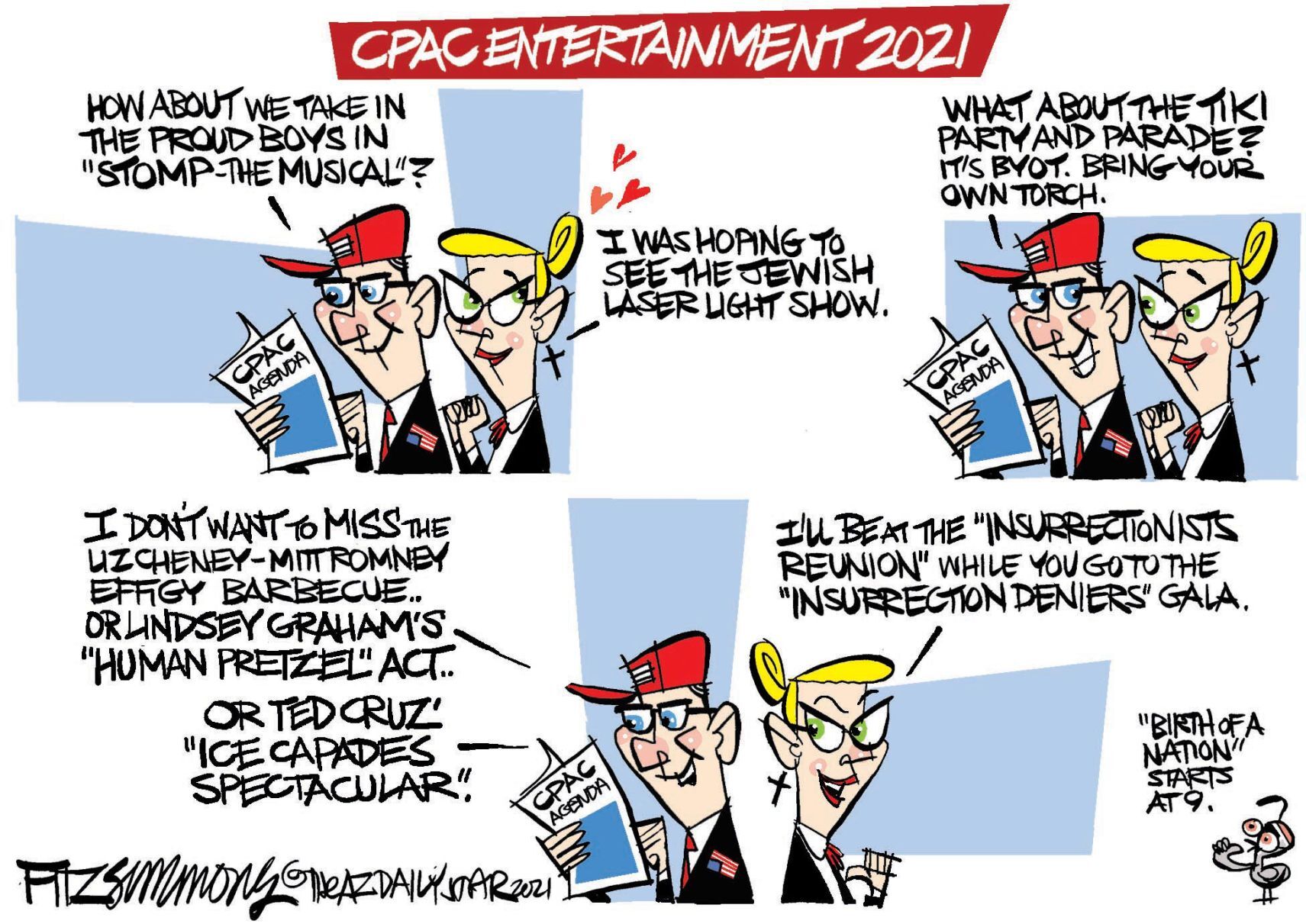Daily Fitz Cartoon: CPAC fun